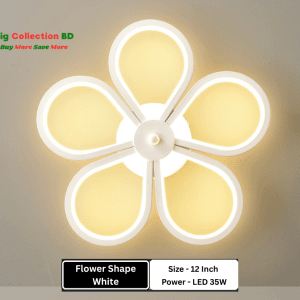Flower Shape White Aisle LED Wall & Ceiling Lights