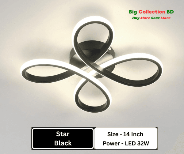 Star Black 3 color 14 Inches