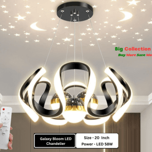 Galaxy Bloom LED Chandelier