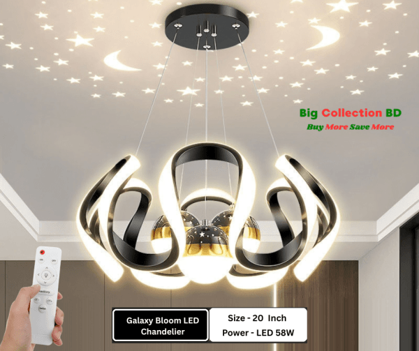 Galaxy Bloom LED Chandelier